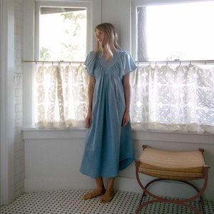 Christy Dawn Maribel Dress, Big Sur Blue, NWT XS